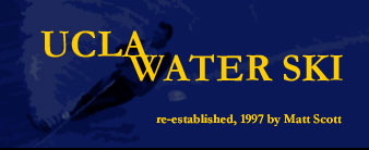 UCLA Waterski